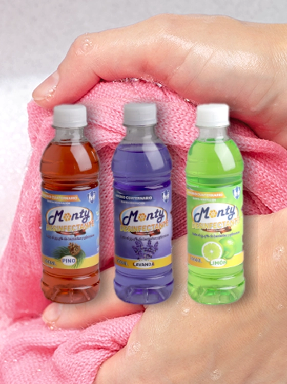 Cilila marca Monty Producto Desinfectante 300ml
