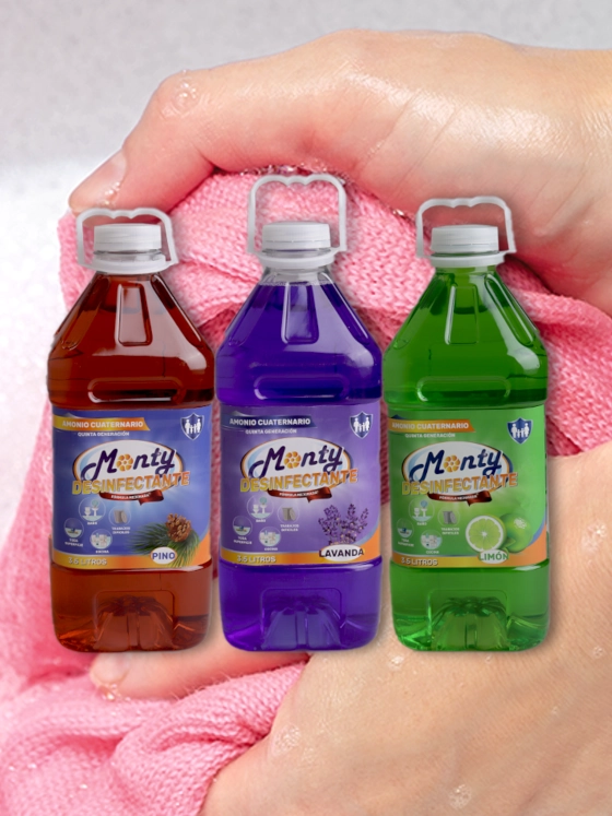 Cilila marca Monty Producto Desinfectante 3500ml